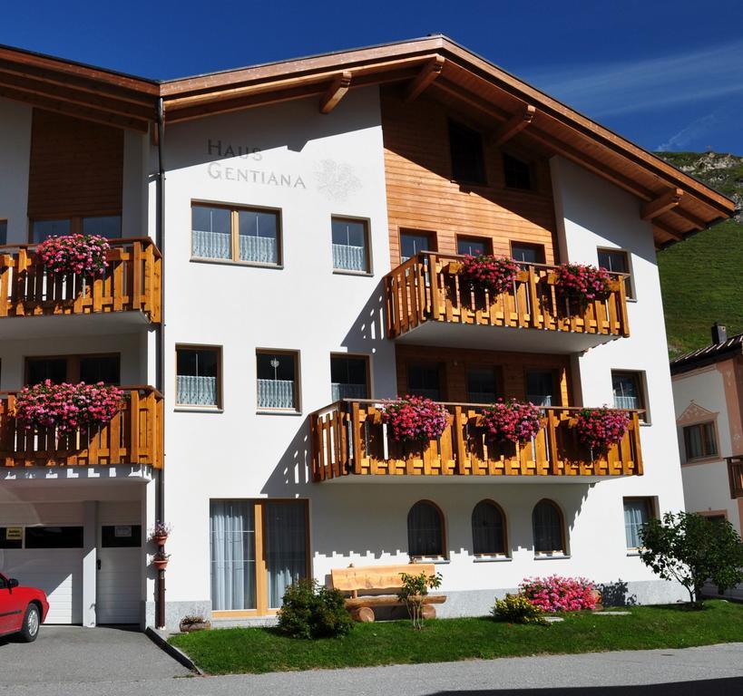 Ferienwohnung Haus Gentiana Samnaun Exterior foto